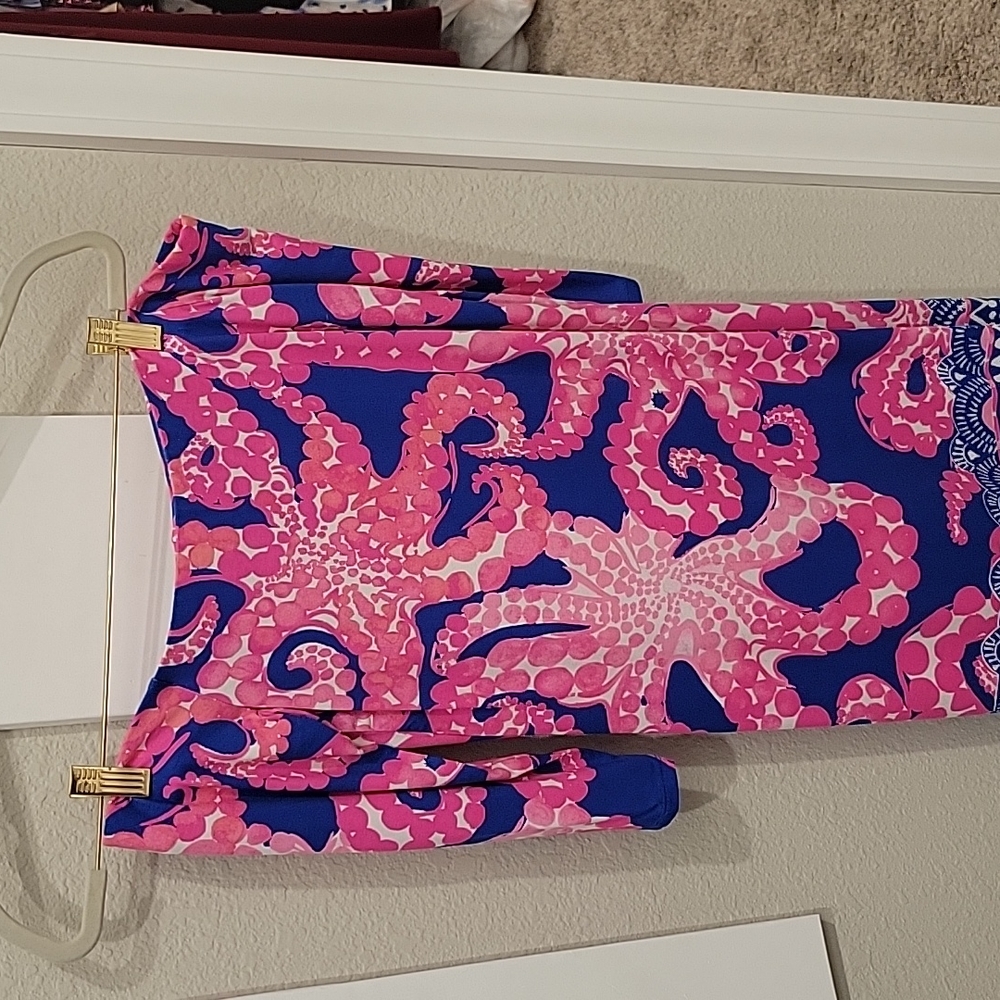 Lilly pulitzer off the shoulder dress, XS